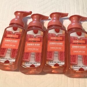 Scent Happy Summer Berry Foaming‎ Hand Soap Raspberry Strawberry (4) New